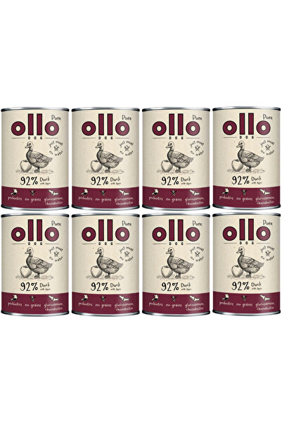 OLLO Rață Pură cu Măr 8x400g