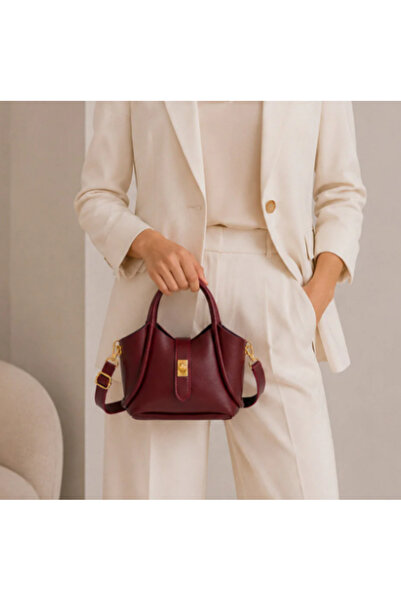 Kumru Studio Vera Bordo Mini Bag Women's Shoulder Bag