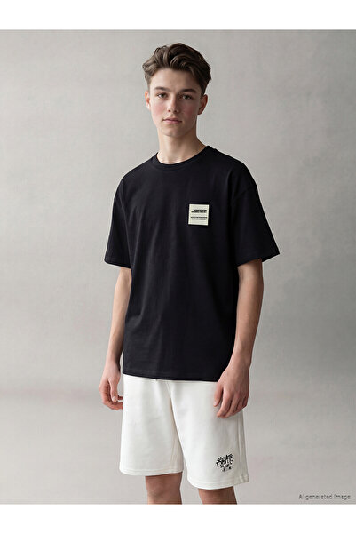 LC Waikiki Vizyon New Season Crew Neck Boys' T-Shirt