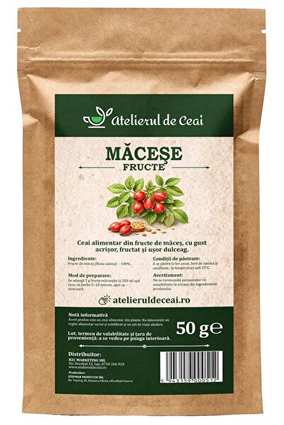 atelierul de ceai Ceai de fructe de măceș
