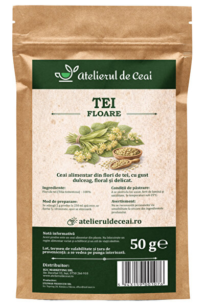 atelierul de ceai Ceai de flori de tei