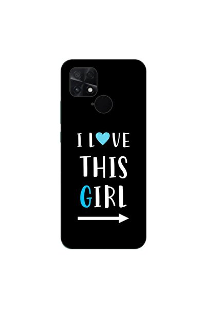 OEM Husa compatibila cu Xiaomi Poco C40 Silicon Gel Tpu Model Cupluri I love ...