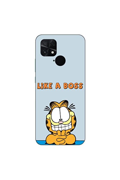OEM Θήκη συμβατή με Xiaomi Poco C40 Σιλικόνης Gel TPU με σχέδιο Garfield Like...