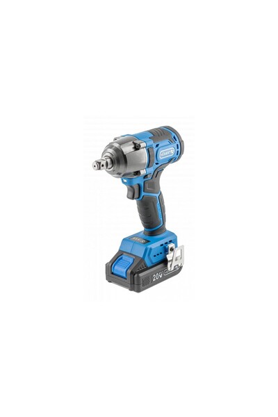 Hogert Cheie de impact electrică 400Nm fără fir Fără perii 20V 2.0Ah HT2E200
