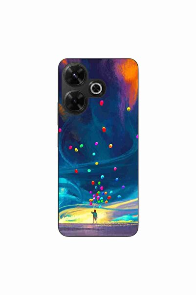 OEM Case compatible with Xiaomi Redmi 13 4G Silicone Gel Tpu Universe Balloon...