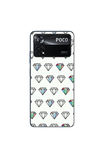 OEM Case compatible with Xiaomi Poco X4 Pro Silicone Gel Tpu Model Diamonds P...