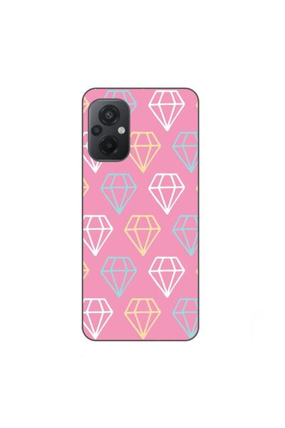OEM Husa compatibila cu Xiaomi Poco M5 Silicon Gel Tpu Model Diamond Pattern ...