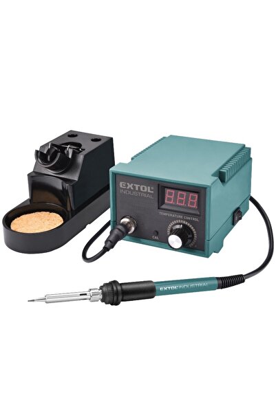 Extol industrial Stație de lipit, Extol, LCD, 70 W, calibrare temperatură
