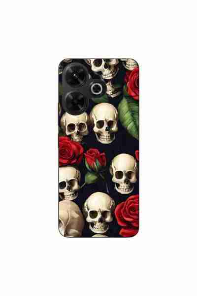 OEM Case compatible with Xiaomi Redmi 13 4G Silicon Gel Tpu Pattern Skulls an...