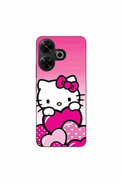 OEM Cover compatible with Xiaomi Redmi 13 4G Silicon Gel Tpu Model Hello Kitt...