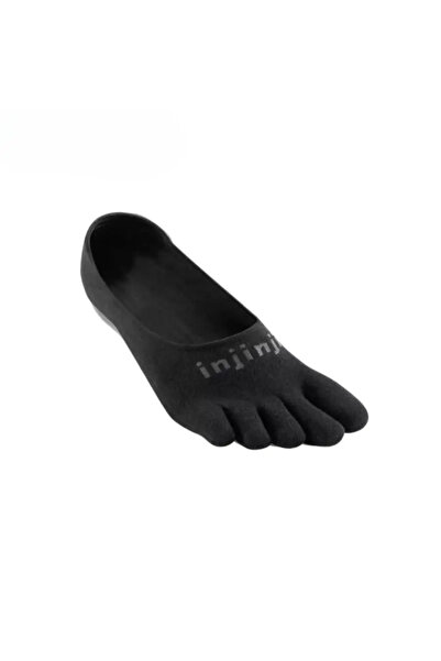injinji SPORT LIGHTWEIGHT HIDDEN COOLMAX - S - أسود