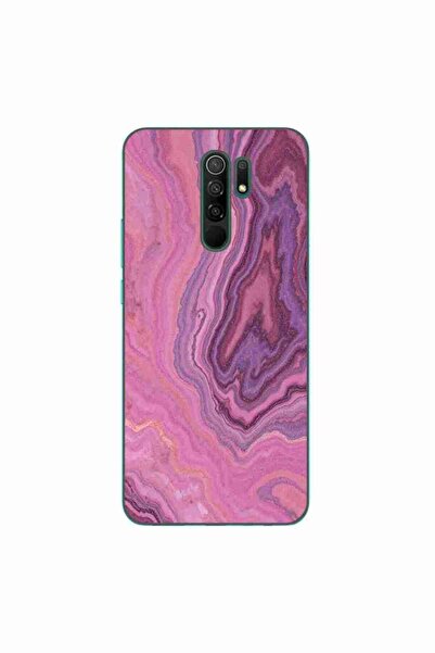 OEM Case compatible with Xiaomi Redmi 9 Silicone Gel Tpu Pattern Pink Quartz ...