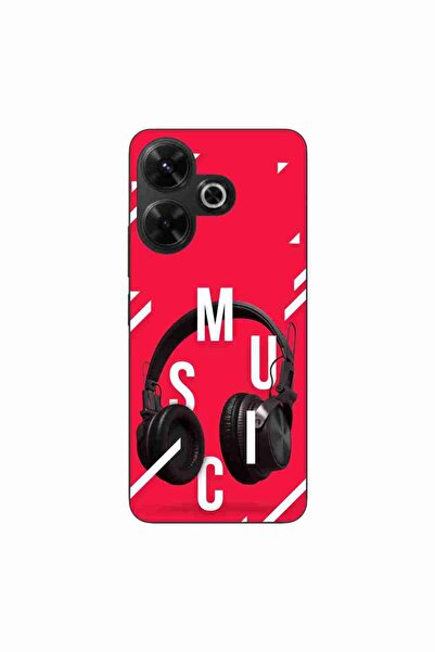 OEM Husa compatibila cu Xiaomi Redmi 13 4G Silicon Gel Tpu Model Music Headph...