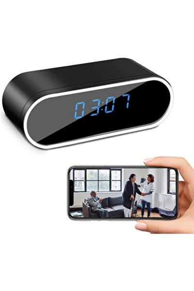 Satisfyer WiFi Camera Clock Night Vision Surveillance Security Nanny Cams HD ...