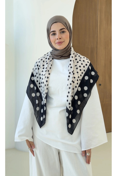 MODA AKSA OMUZ ŞALI puantiye