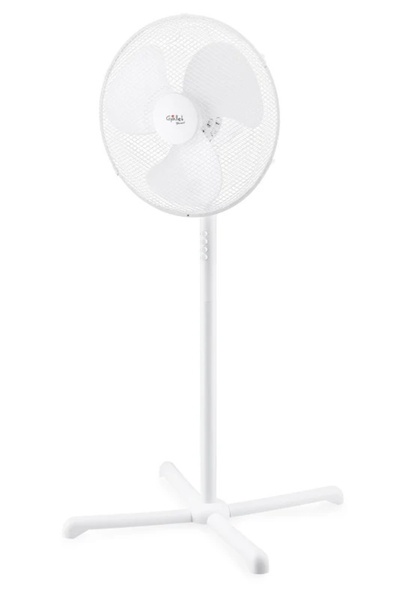 GALLET Pedestal fan Blizzard VEN44S, 60 W, 40 cm, 3 speeds, oscillation, white