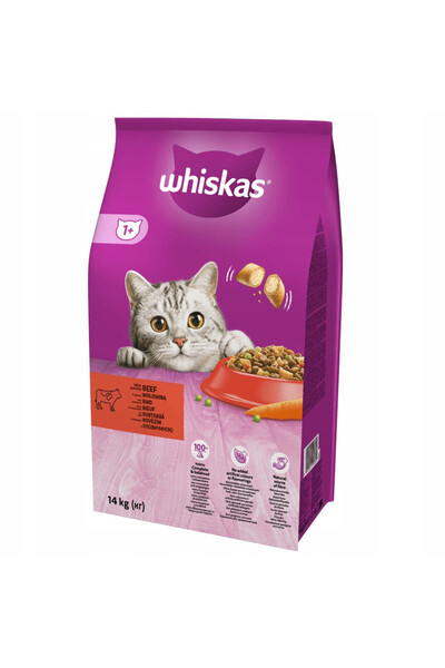 Other WHISKAS Vită cu Morcovi 14kg