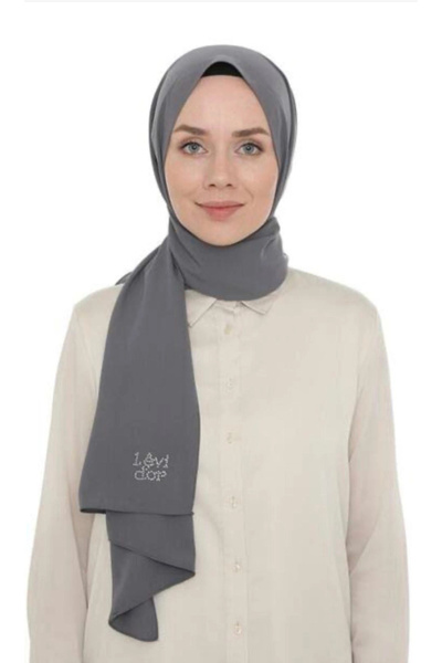 Levidor Medina Silk Shawl Anthracite