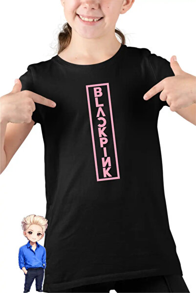 OEM Tricou Copii Fete BlackPink Vibe Kpop Merch