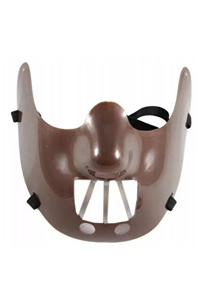 OEM Masca, Hannibal Lecter, Durabila, Universala, Maro, 16 Cm X 18 Cm X 9 Cm