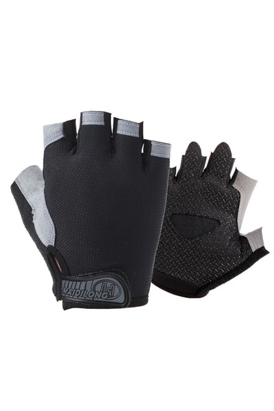 Choice29 L A-Black GTUBIKE Half Finger Gloves Anti-slip Shock Absorben Outdoo...