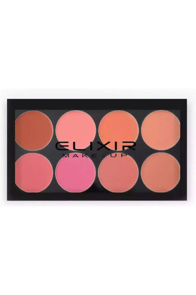 Elixir ΜAKE UP 8 SHADES BLUSH PALETTE 770B 16GR