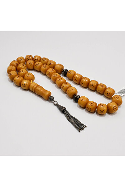 genernic Antique Esheq Cook Misbaha 33 Beads, 114g Heavy Vintage Prayer Beads...