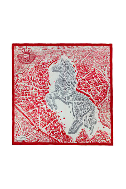 CASHMERE AND SİLK MAWLANA Modal Cashmere Square Shawl