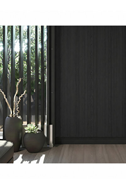 AGT Antalya Yıldız Duvar Lambri Profili Lb 3783 Soft Touch Siyah
