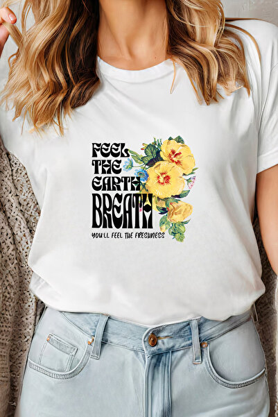 Sarah's Boutique Women's T-shirt – 100% cotton – Earth Breath