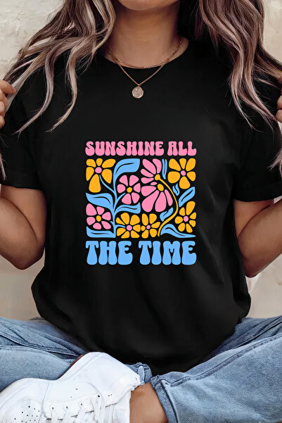 Sarah's Boutique Women's T-shirt – 100% cotton – Sunshine Time