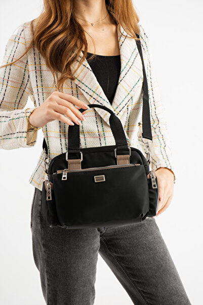 Sanmorris Multi-Compartment Functional Women's Shoulder and Crossbody Bag