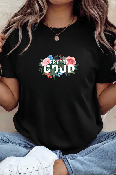 Sarah's Boutique Women's T-shirt – 100% cotton – Pretty Good