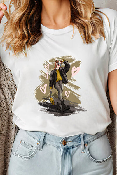 Sarah's Boutique Women's T-shirt – 100% cotton – Fashion Hearts