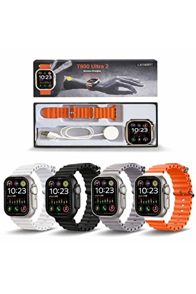 Zenorius T800 Ultra 2 Smartwatch with Wireless Charging, Adjustable Interchan...