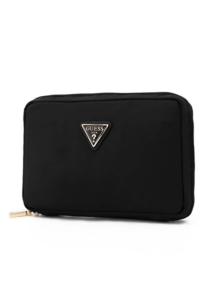 Guess Toiletry Bag with Zip Closure – Compact Travel Grooming Organizer