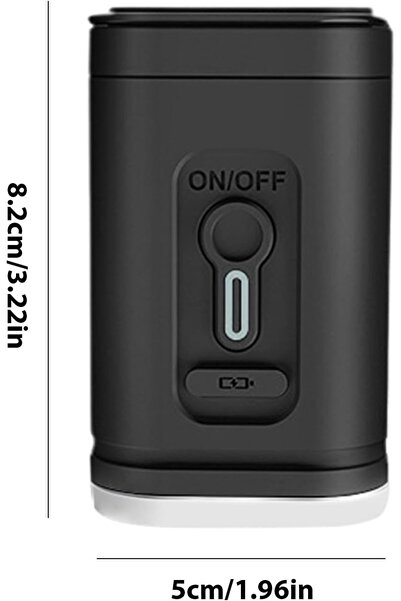 ON Electronics Wireless Air Pump, Portable Inflator with Camping Light, Usb T...