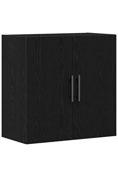 vidaxl Dulap de perete Stejar Negru 60 x 31,5 x 60 cm Lemn compozit