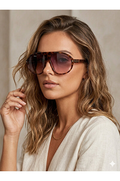 Tisaati Special Design Street Style Vintage Pilot Series Uv400 Protection Wom...