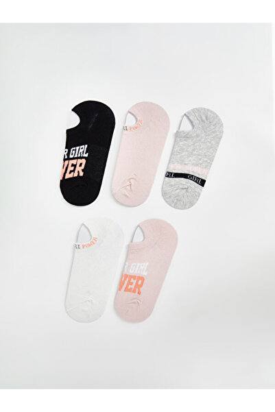 LC Waikiki Embroidered Girls' Bootie Socks from Uzg Store for Style Enthusias...
