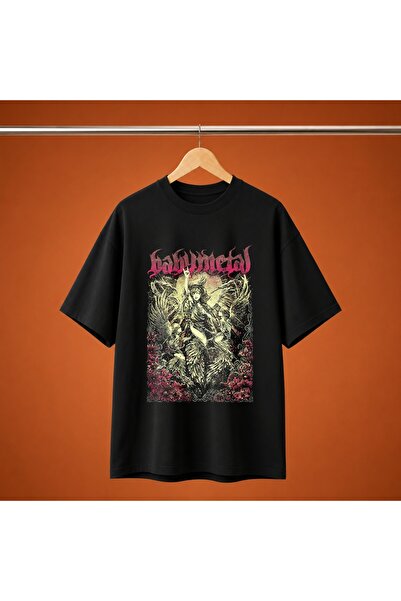 Babymetal Baskili Oversize Unisex Tisort