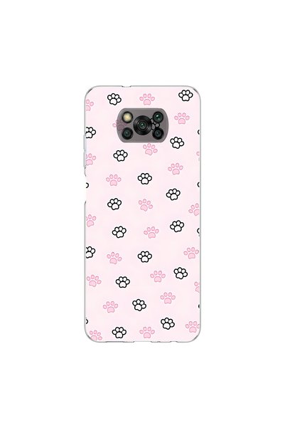 PPKin حافظة شفافة متوافقة مع Poco X3 NFC من Minies 3 Design
