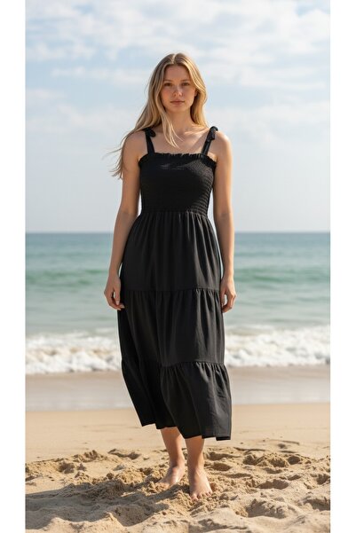 KapadokyaButik Summer Linen Dress