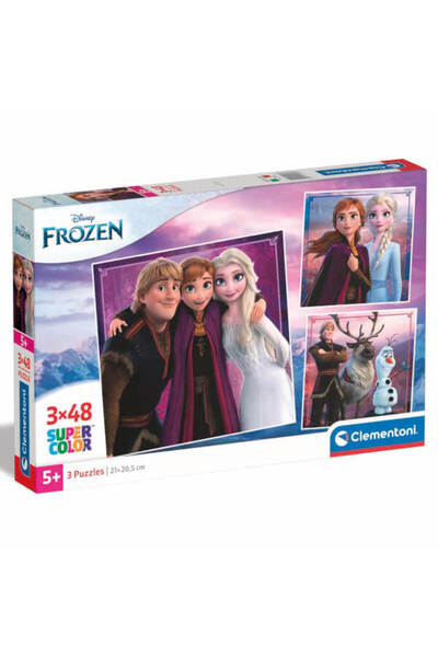 CLEMENTONI لغز ديزني فروزن (3 × 48 قطعة)