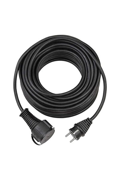 Brennenstuhl Extension Cable 25m H05RR-F 3G2.5 Black IP44
