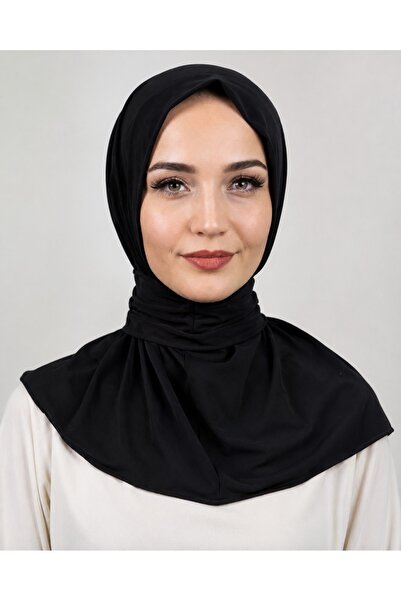 unika boutique Çıtçıtlı Bağlamalı Tesettür Pratik Şal Deniz Havuz Için Uygundur