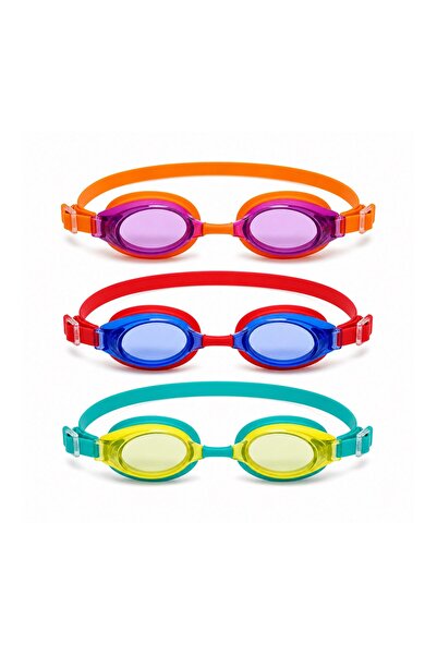 Flippy Ochelari de Inot pentru Copii 7-14 Ani, Flippy, Model Ergonomic cu Len...