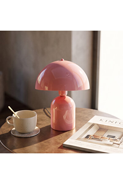 BY-LAMP Soho Soft Pembe Metal Masa Lambası | ByLamp