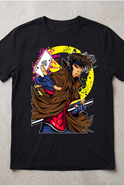 Silkensoul Mutant Gambit Playing Card Comic Book Printed Standard Fit Unisex ...