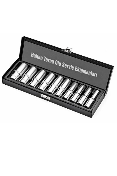 HAKTOR Retta 1/2 Long 12 Corner Socket Set 10 Pieces